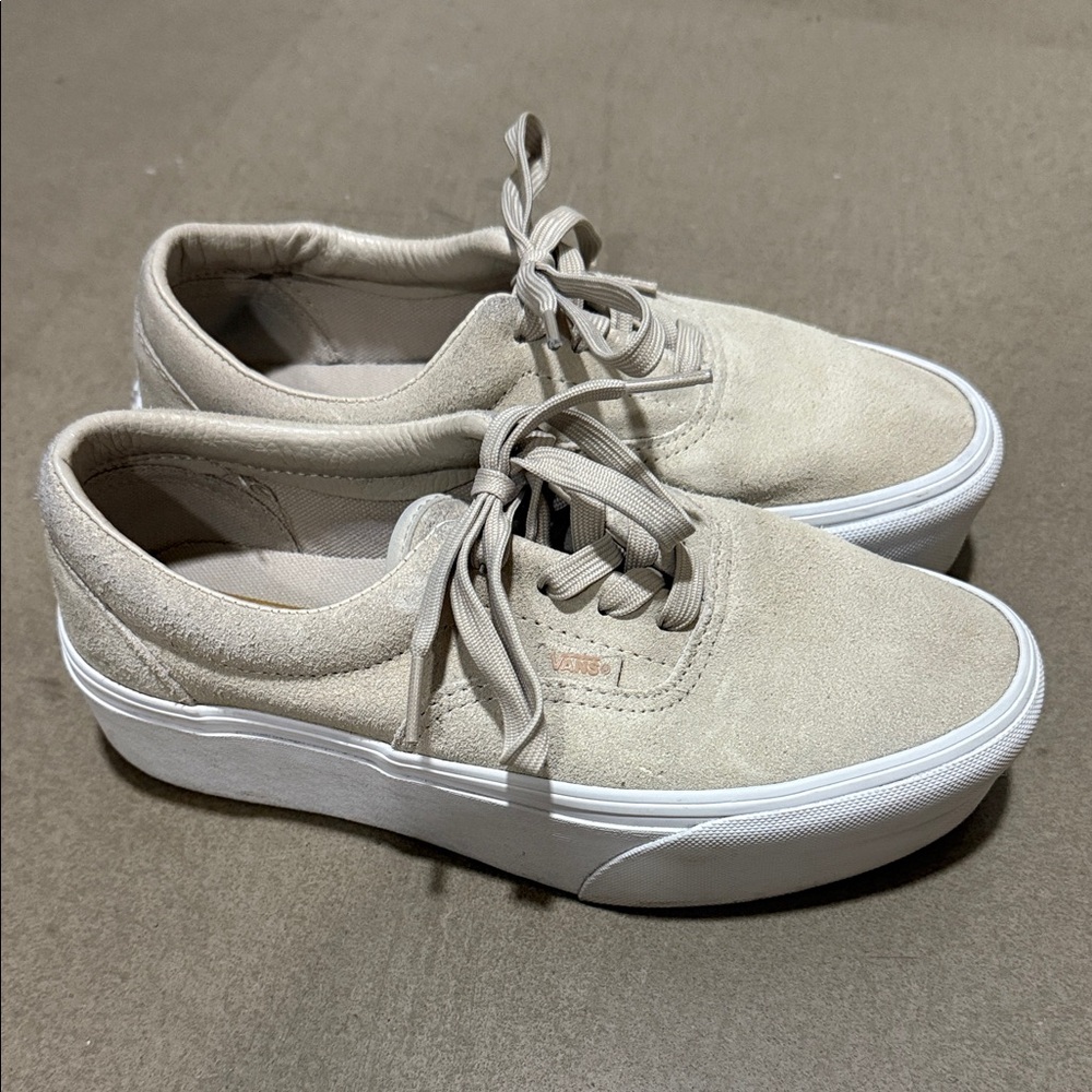 Vans - Light Tan Suede